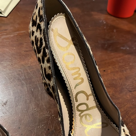 Sam Edelman leopard print heels, 9m - Picture 15 of 15
